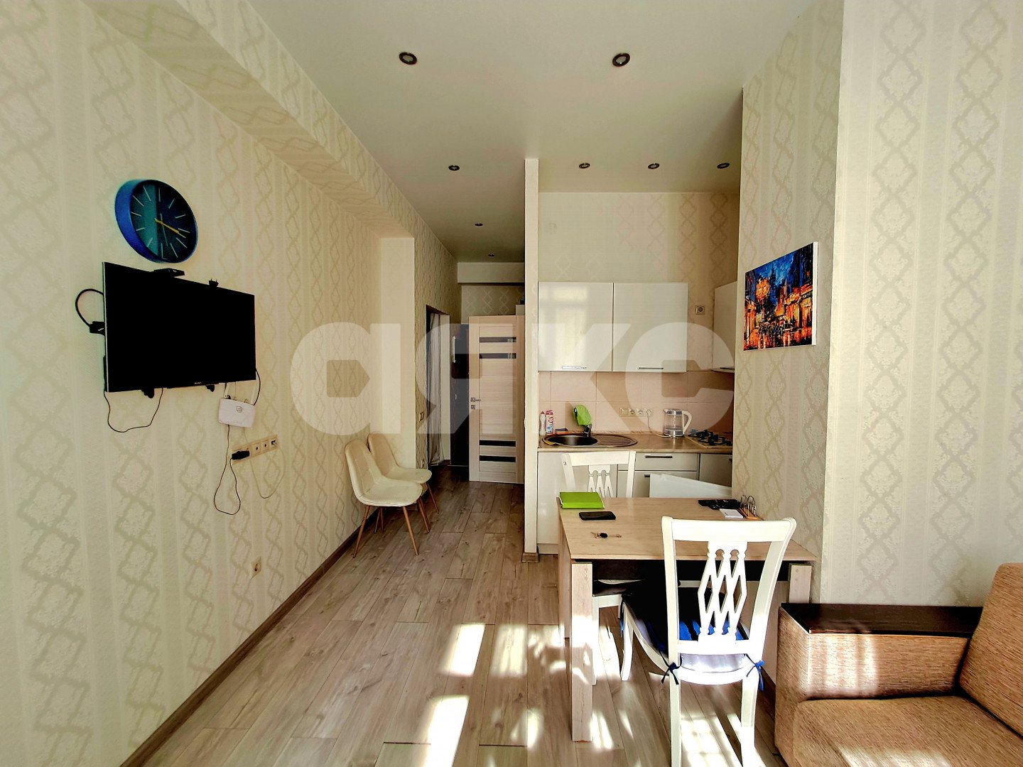 Фото №4: 1-комнатная квартира 32 м² - Сочи, Центральный, Новый Сочи, мкр. массив № 1, ул. Виноградная, 121/7