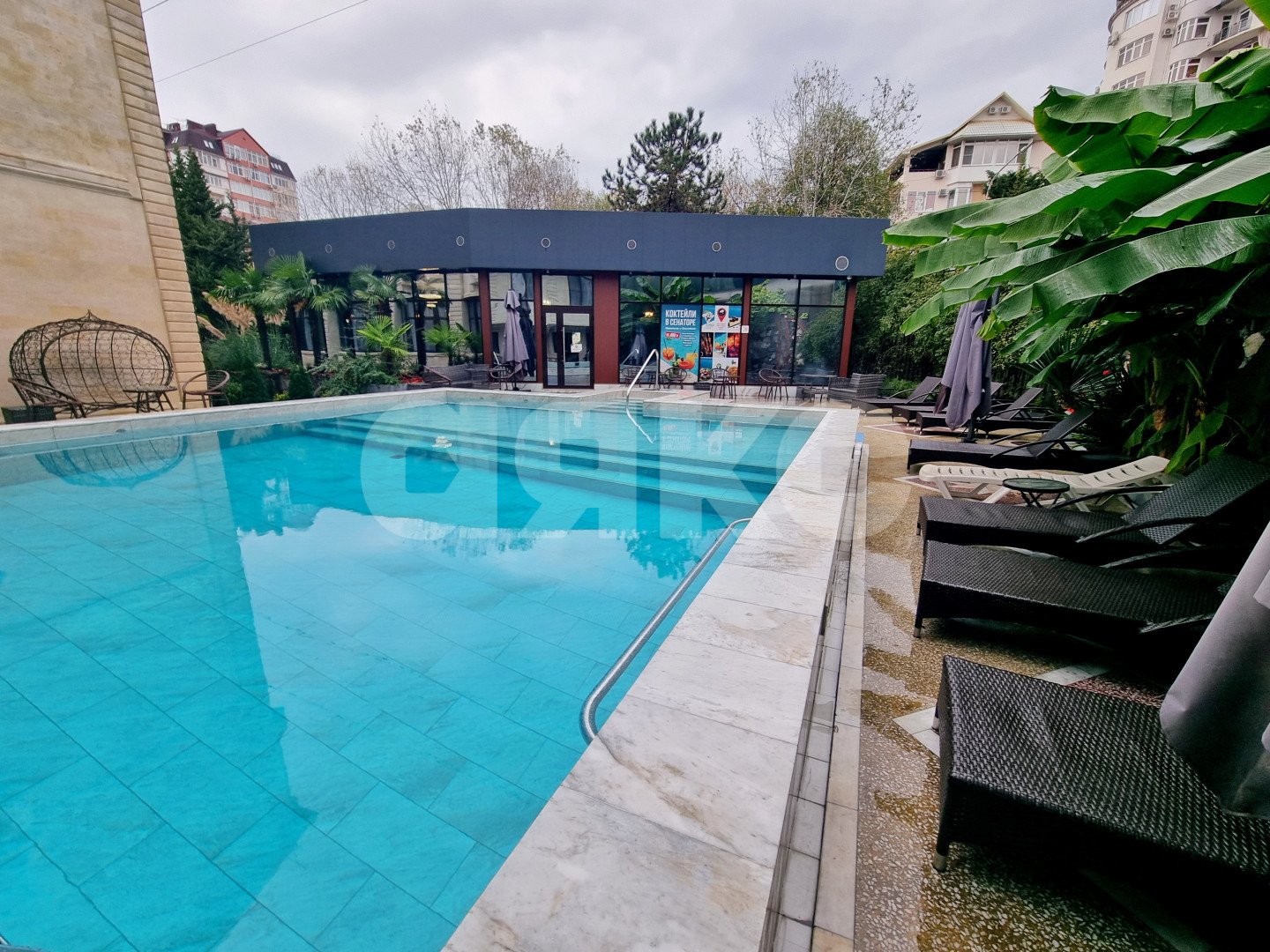 Фото №11: Студия 20 м² - Сочи, Центральный, мкр. Новый Сочи, пер. Рахманинова, 41/9