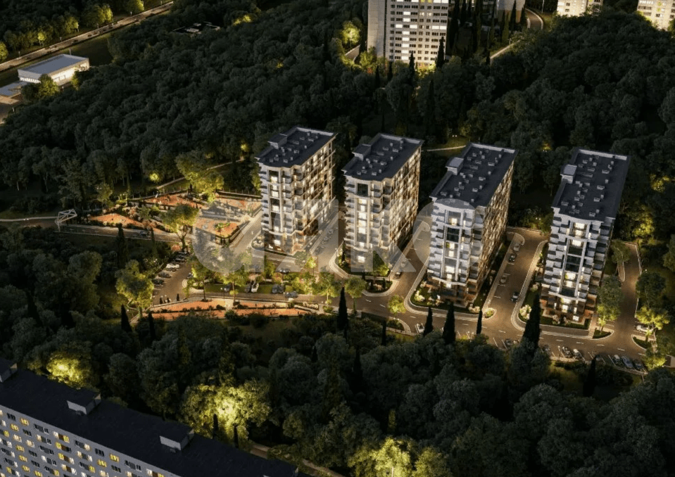 Фото №14: 1-комнатная квартира 29 м² - Сочи, Заречный, Центральный, мкр. жилой комплекс Южный Парк, ул. Пластунская, 104Бк3