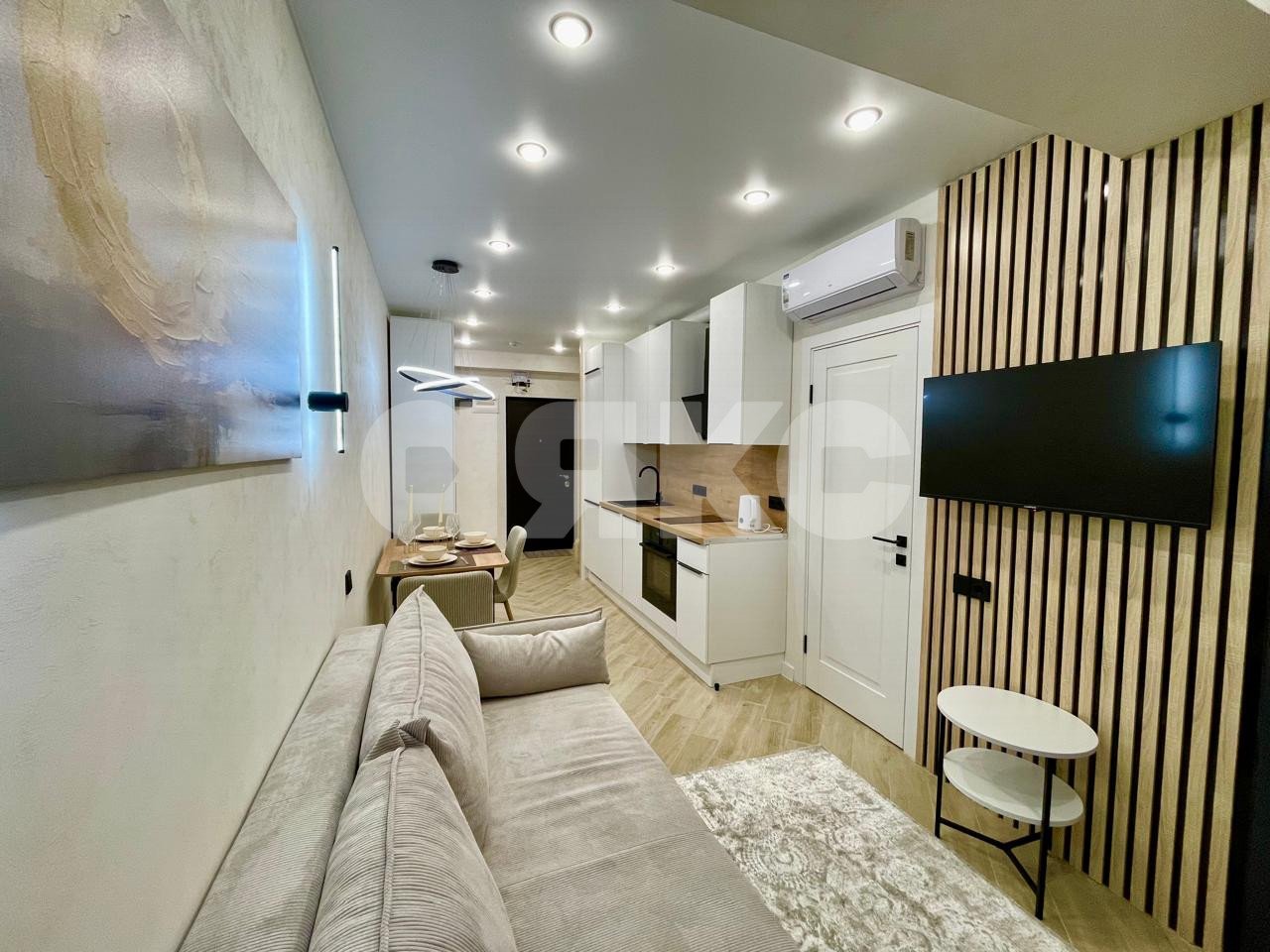 Фото №3: 1-комнатная квартира 29 м² - Сочи, Заречный, Центральный, мкр. жилой комплекс Южный Парк, ул. Пластунская, 104Бк3