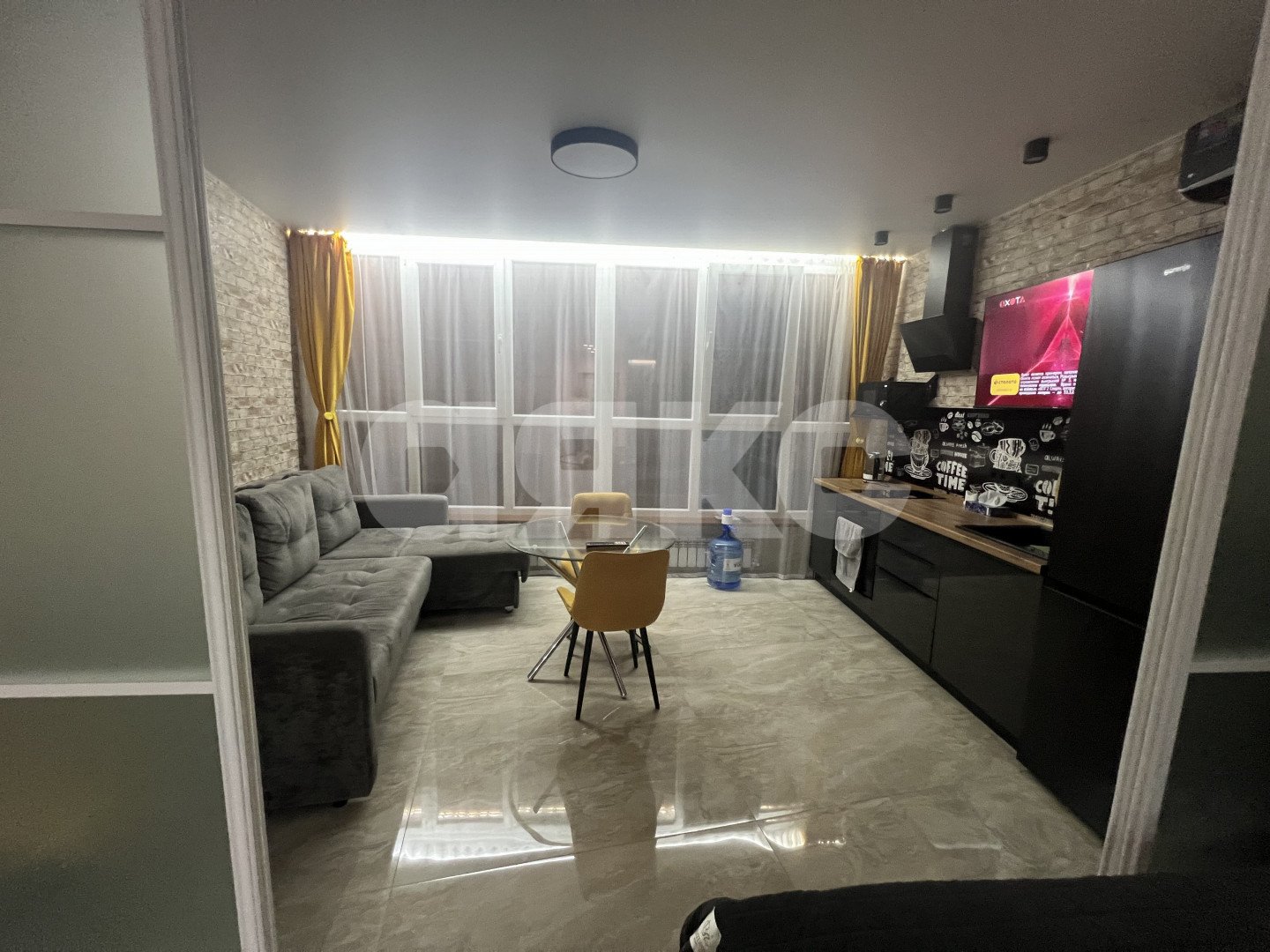 Фото №3: 1-комнатная квартира 34 м² - Сочи, Хостинский, мкр. Приморье, ул. Есауленко, 6Ак2