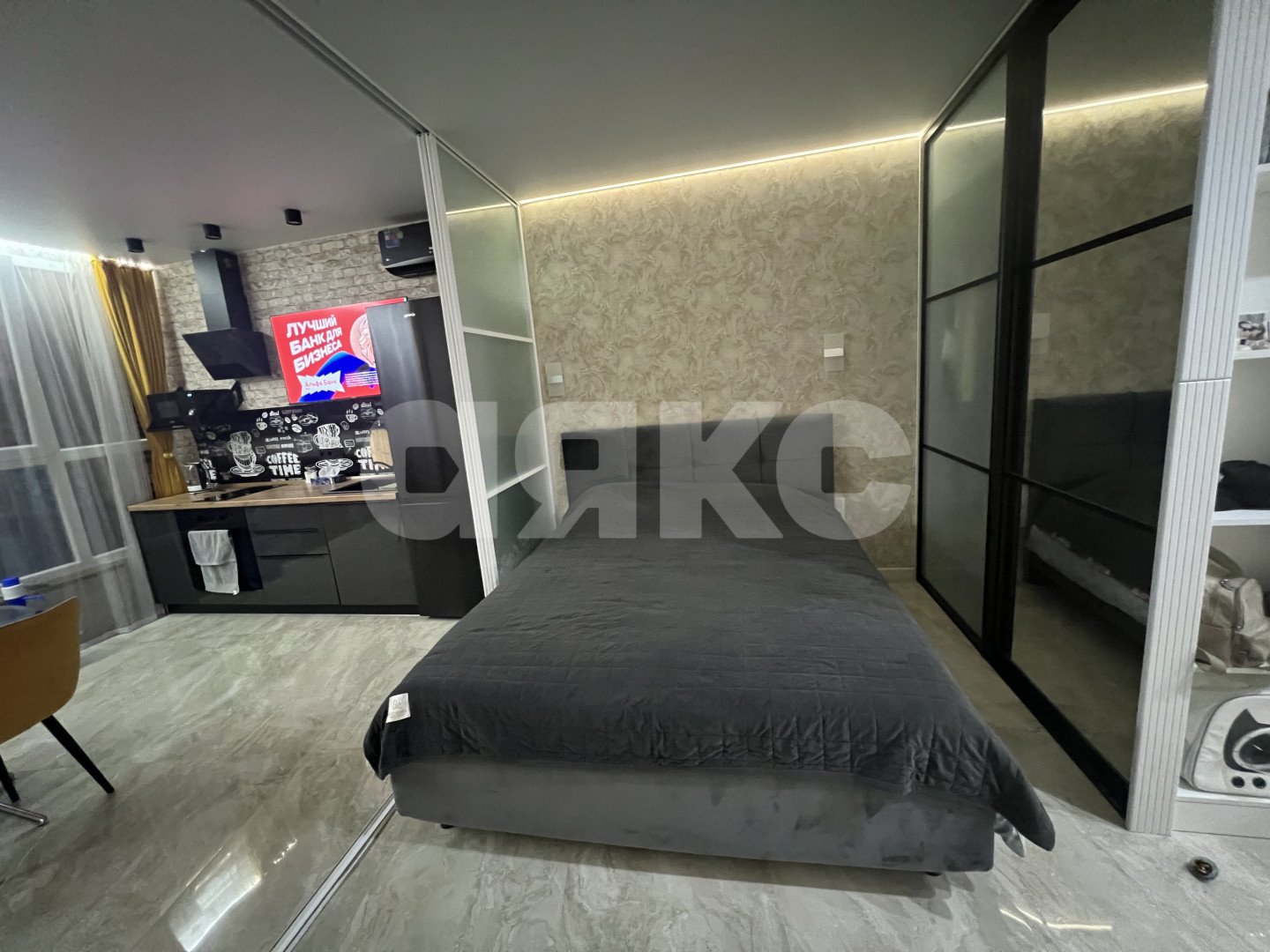 Фото №6: 1-комнатная квартира 34 м² - Сочи, Хостинский, мкр. Приморье, ул. Есауленко, 6Ак2