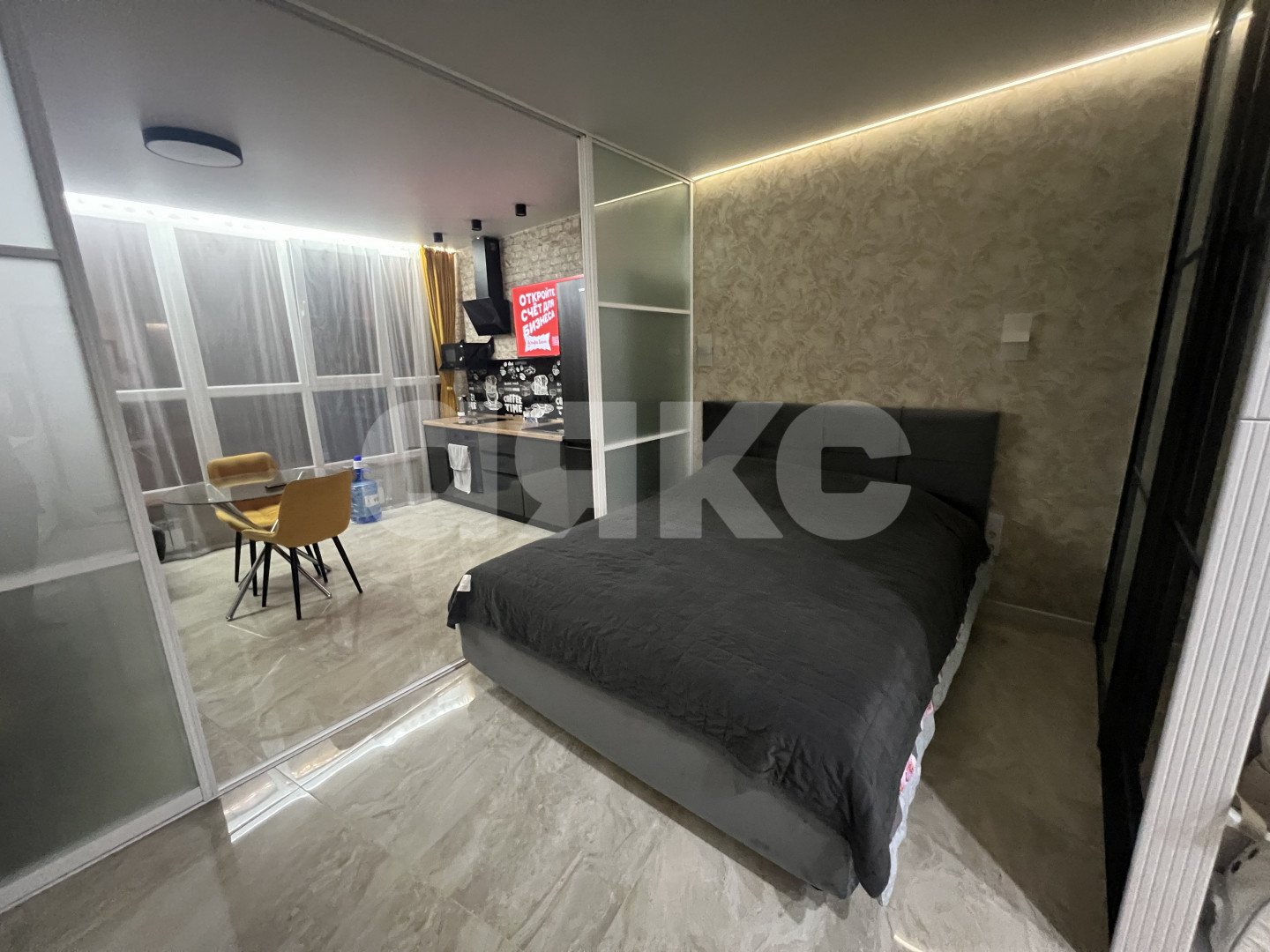 Фото №4: 1-комнатная квартира 34 м² - Сочи, Хостинский, мкр. Приморье, ул. Есауленко, 6Ак2