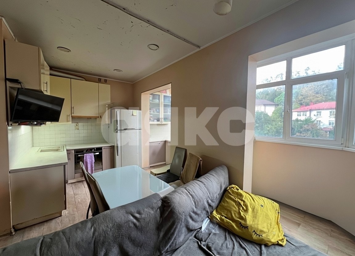 Фото №5: 1-комнатная квартира 52 м² - Сочи, Хостинский, мкр. Приморье, ул. Есауленко, 4/6