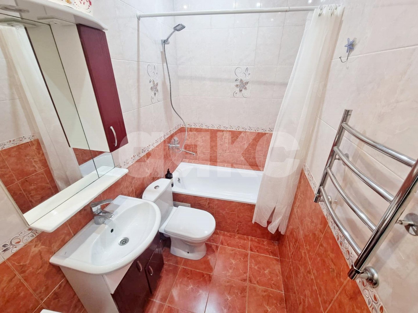 Фото №7: 1-комнатная квартира 33 м² - Сочи, Центральный, мкр. Заречный, ул. Вишнёвая, 10/7