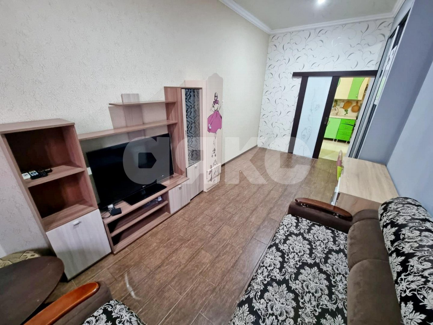 Фото №3: 1-комнатная квартира 33 м² - Сочи, Центральный, мкр. Заречный, ул. Вишнёвая, 10/7