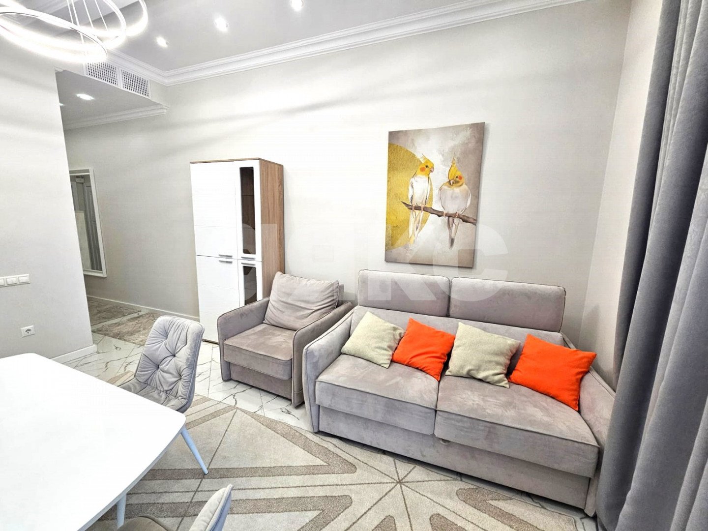 Фото №2: Апартаменты 57 м² - Сочи, Хостинский, Приморье, мкр. жилой комплекс Актёр Гэлакси, пр-кт Курортный, 105