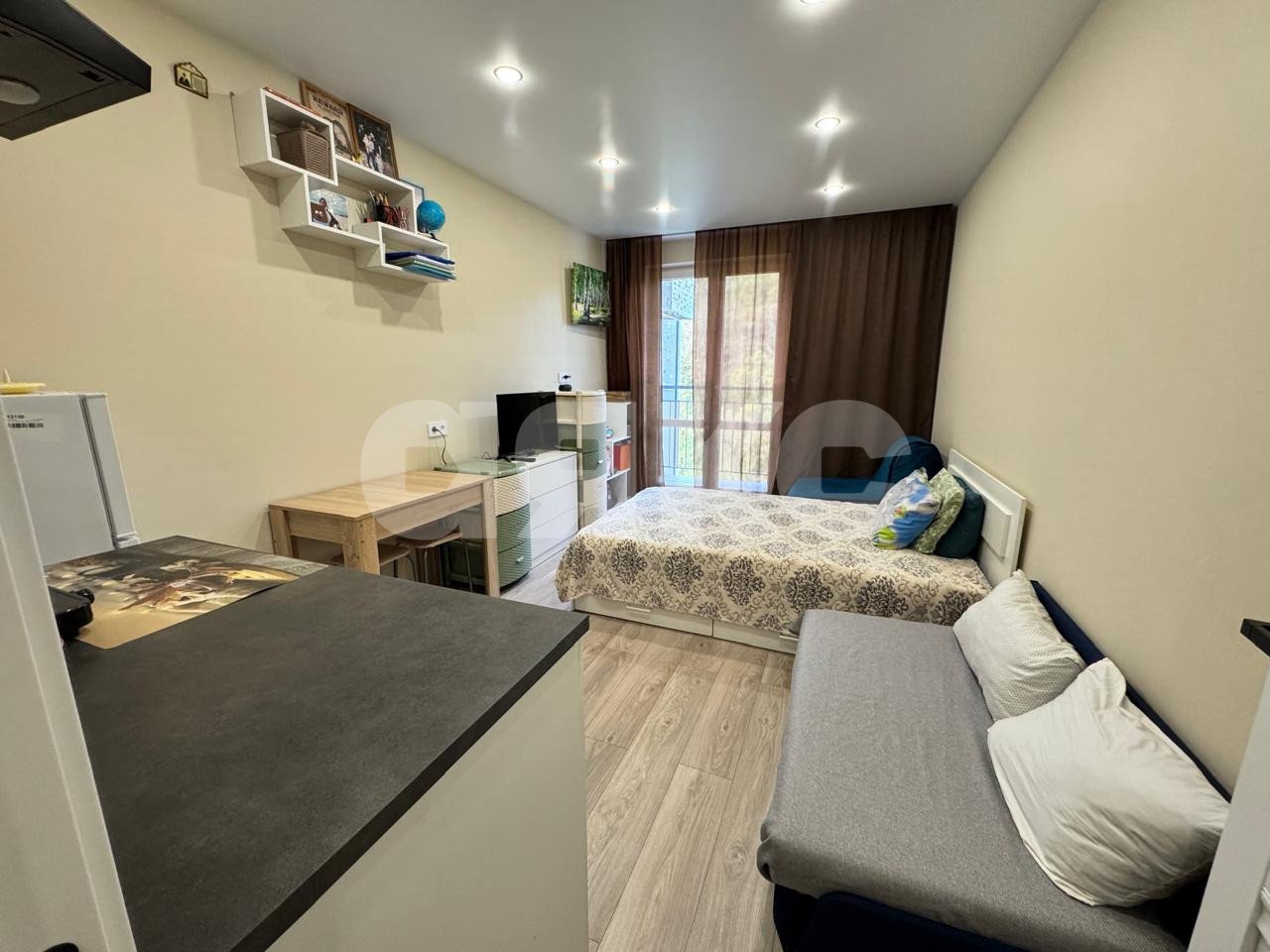 Фото №7: Студия 25 м² - Сочи, Кудепста, жилой комплекс Летний, Адлерский, ж/р Хоста, ул. Искры, 88