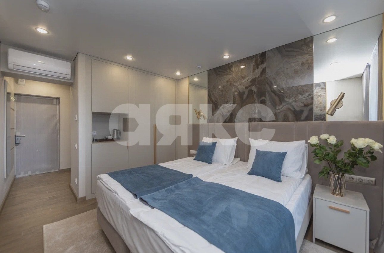 Фото №1: Студия 21 м² - Сочи, Адлерский, Адлер, мкр. Курортный Городок, ул. Ленина, 219уч6