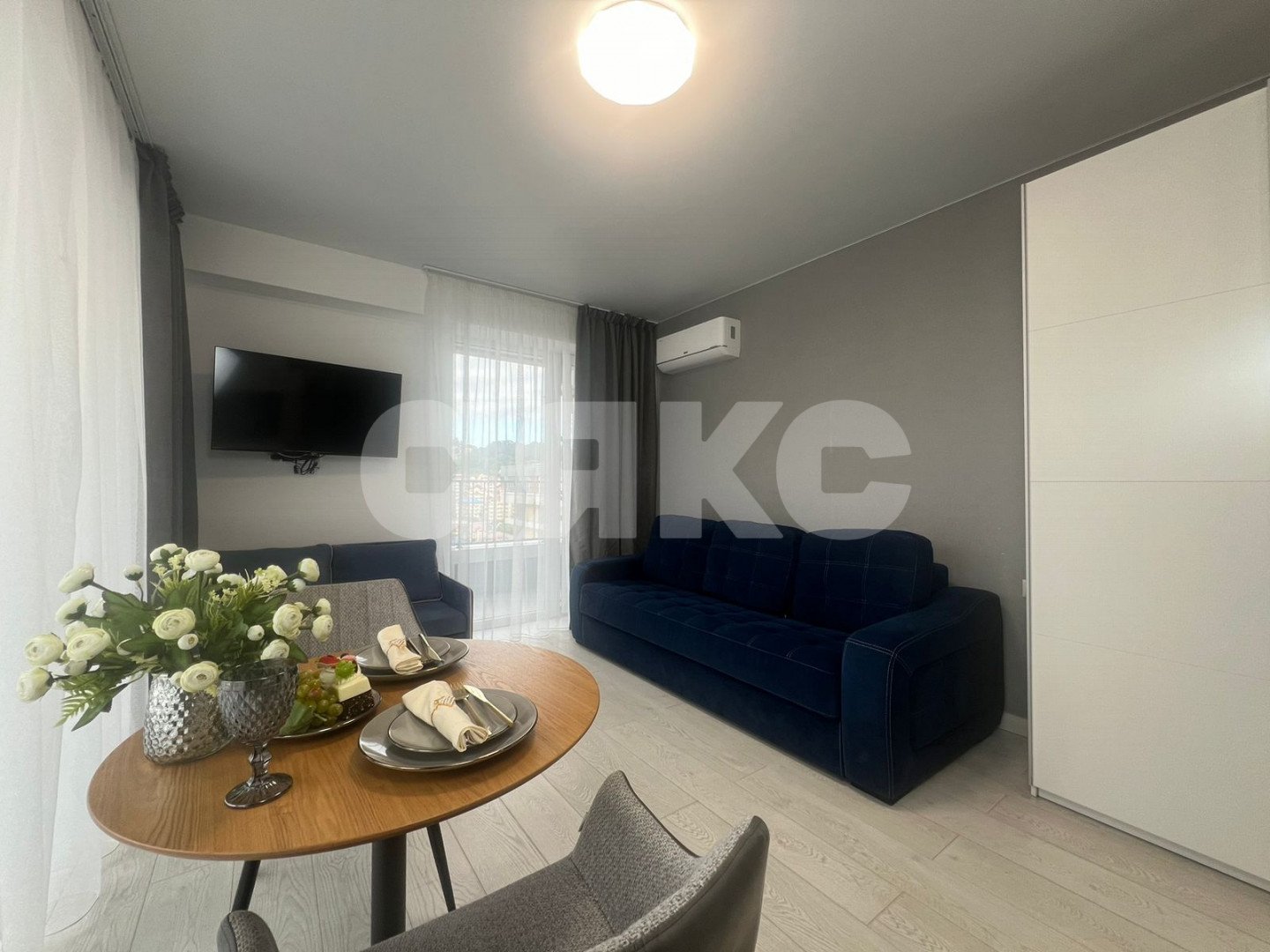 Фото №7: Студия 41 м² - Дагомыс, Лазаревский, мкр. жилой комплекс Каравелла Португалии, ул. Старошоссейная, 5к4