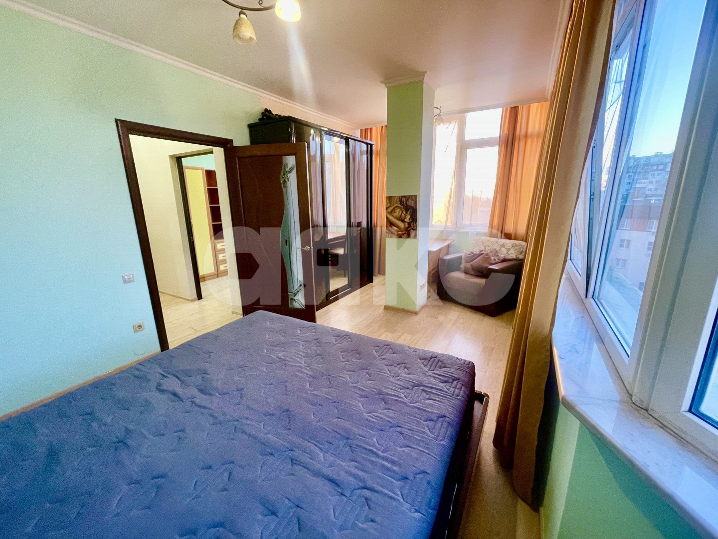 Фото №12: 3-комнатная квартира 74 м² - Сочи, Центральный, мкр. Новый Сочи, ул. Клубничная, 32А