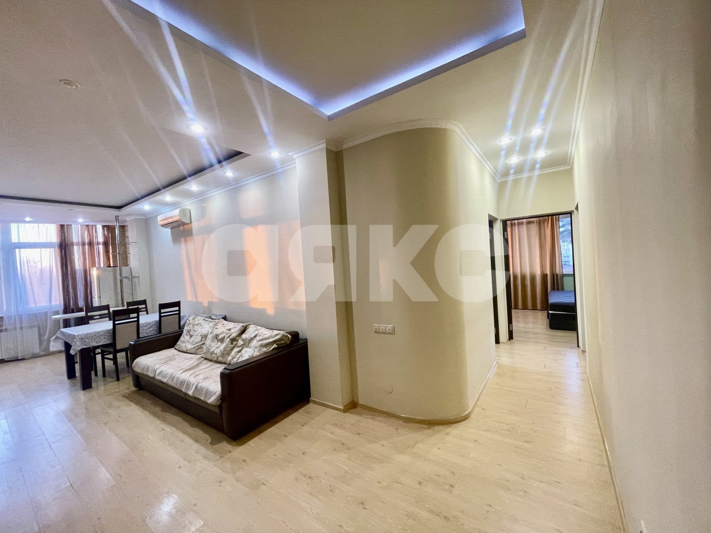 Фото №3: 3-комнатная квартира 74 м² - Сочи, Центральный, мкр. Новый Сочи, ул. Клубничная, 32А