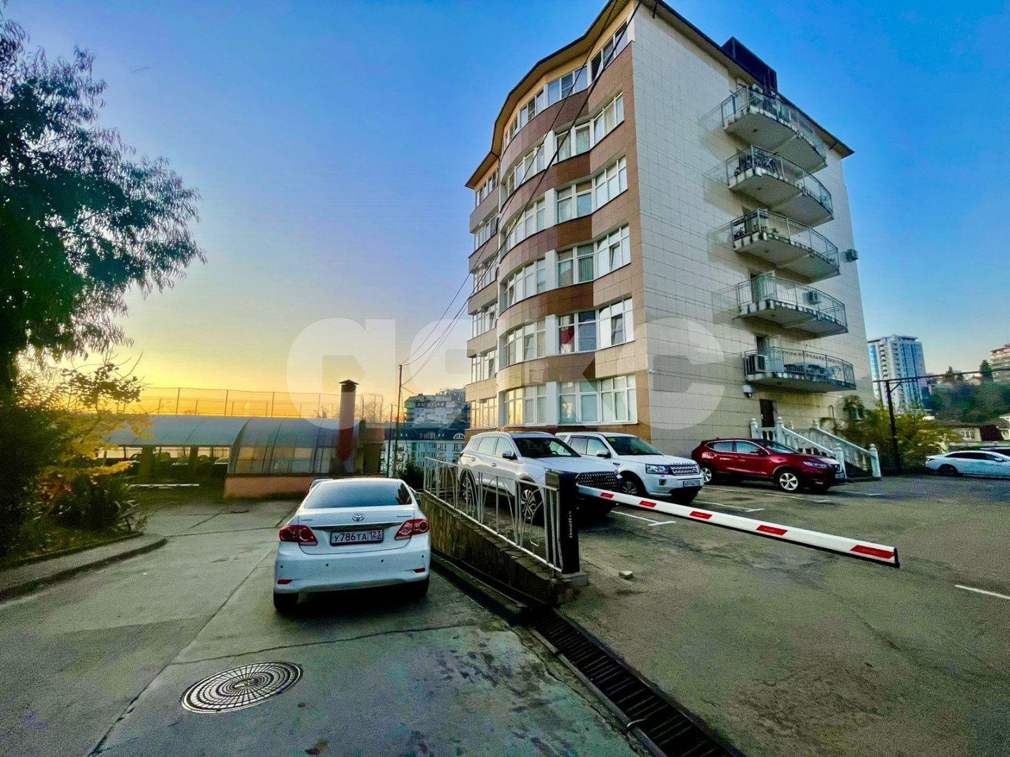 Фото №23: 3-комнатная квартира 74 м² - Сочи, Центральный, мкр. Новый Сочи, ул. Клубничная, 32А