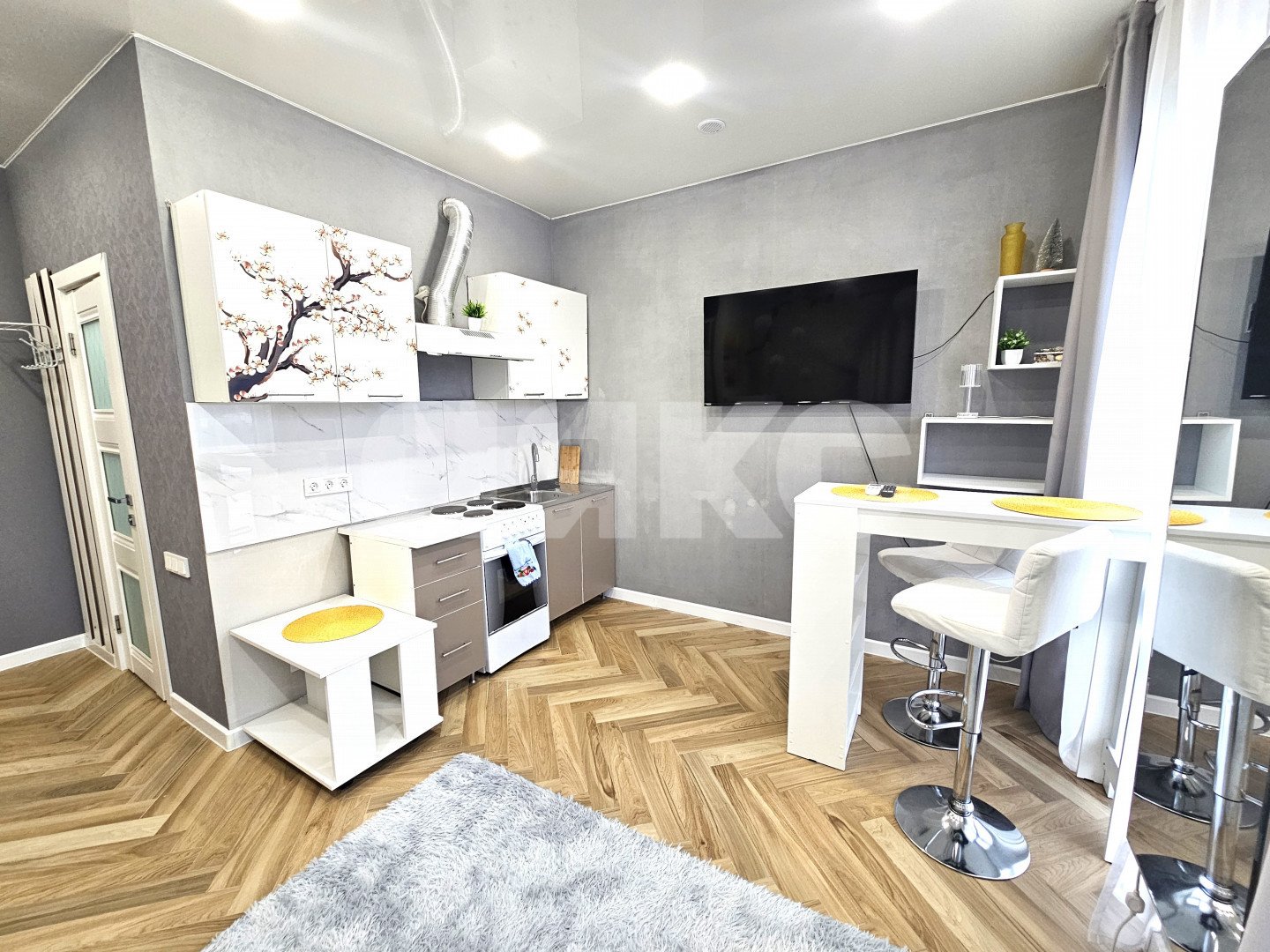 Фото №2: Студия 21 м² - Сочи, Адлерский, Адлер, мкр. жилой комплекс Касабланка, ул. Ленина, 298В/1