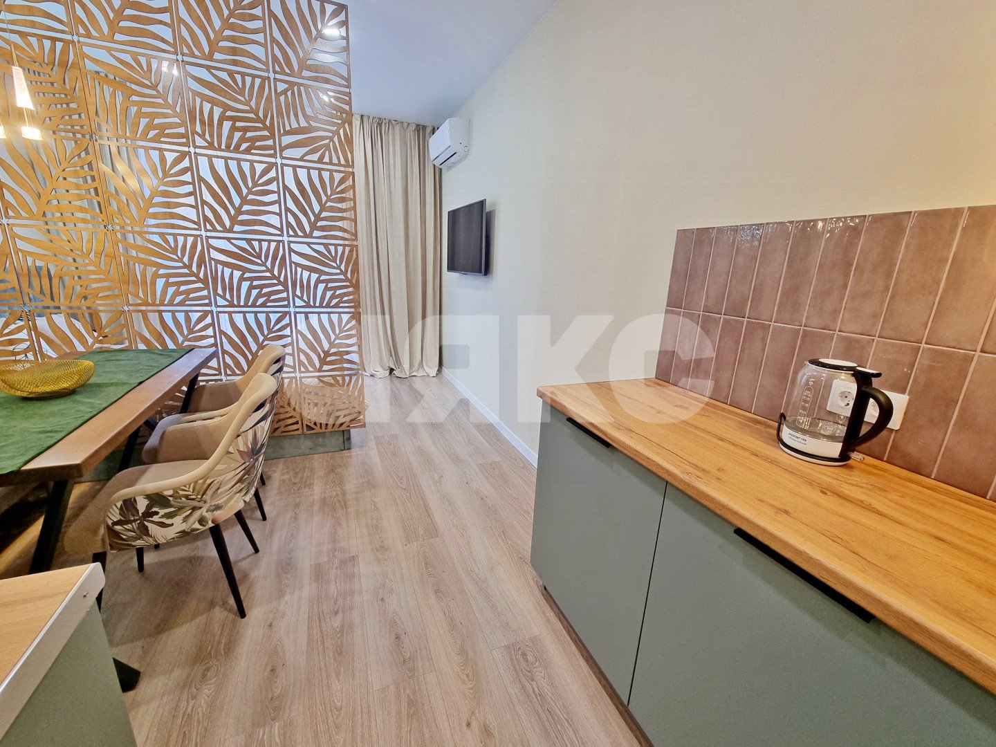 Фото №6: Студия 27 м² - Сочи, Адлерский, Кудепста, мкр. жилой комплекс Летний, ул. Искры, 88к3