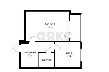 Фото №1: 1-комнатная квартира 38 м² - Краснодар, мкр. Завод Измерительных Приборов, ул. Московская, 90
