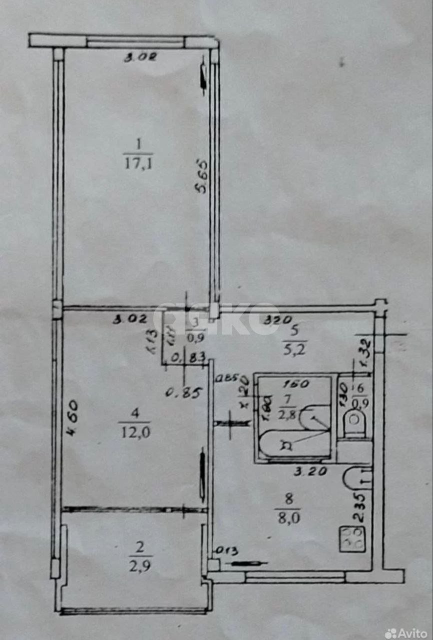 Фото №11: 2-комнатная квартира 52 м² - Сочи, Центральный, мкр. Донская, ул. Тимирязева, 7