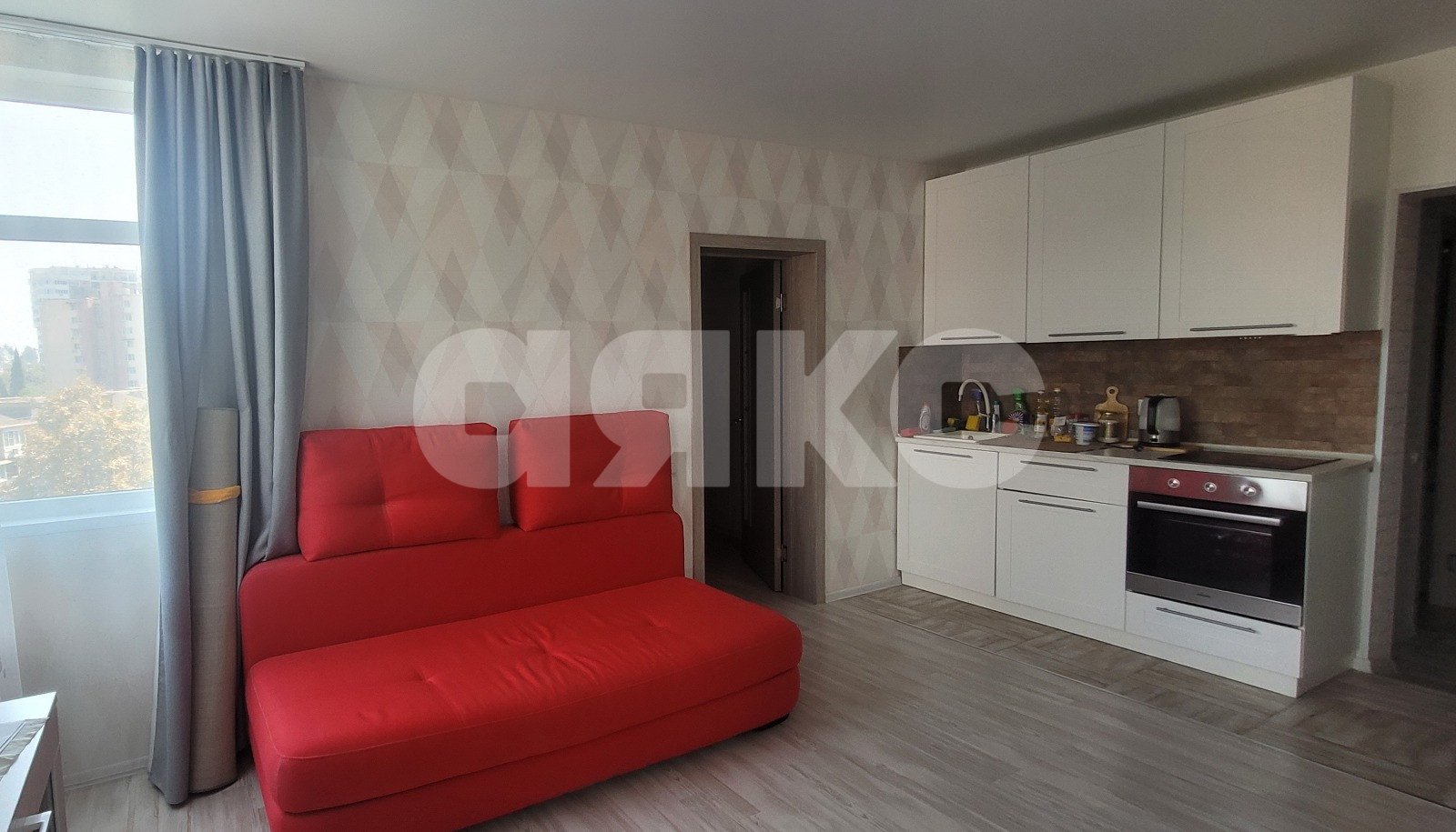 Фото №2: 1-комнатная квартира 36 м² - Дагомыс, Лазаревский, квартал Грушевый Сад, п. Мамайский Перевал, ул. Гайдара, 22к1