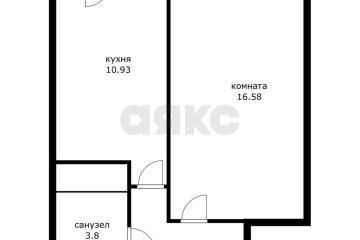 Фото №2: 1-комнатная квартира 41 м² - Краснодар, мкр. жилой комплекс Современник, ул. Гаражная, 107