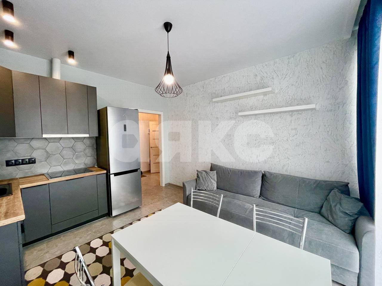 Фото №1: 1-комнатная квартира 36 м² - Сочи, Центральный, Заречный, мкр. жилой комплекс Раз.Два.Три!, ул. Пластунская, 123Ак2