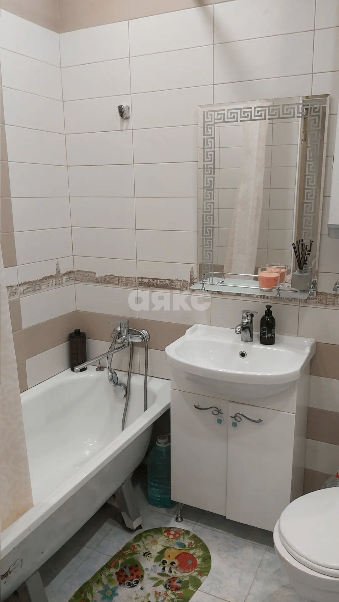 Фото №11: 1-комнатная квартира 43 м² - Сочи, Центральный, мкр. Заречный, ул. Макаренко, 8Б/6