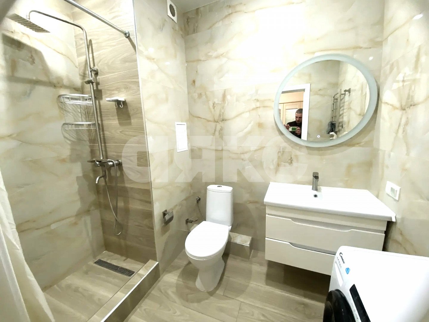 Фото №5: 1-комнатная квартира 33 м² - Сочи, Центральный, мкр. Заречный, ул. Транспортная, 17/2