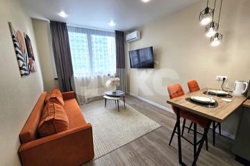 Фото №1: 2-комнатная квартира 40 м² - Сочи, мкр. Бытха, ул. Ясногорская, 16/2к6