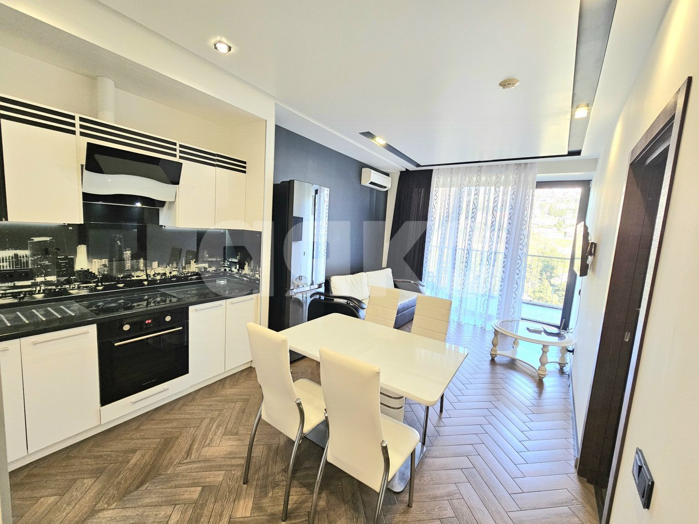 Фото №14: 2-комнатная квартира 101 м² - Сочи, Хостинский, Приморье, мкр. жилой комплекс Актёр Гэлакси, пр-кт Курортный, 105