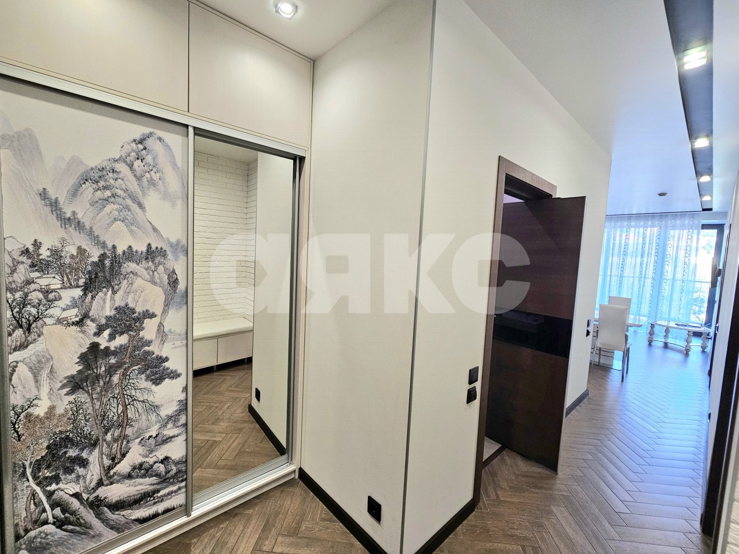 Фото №26: 2-комнатная квартира 101 м² - Сочи, Хостинский, Приморье, мкр. жилой комплекс Актёр Гэлакси, пр-кт Курортный, 105