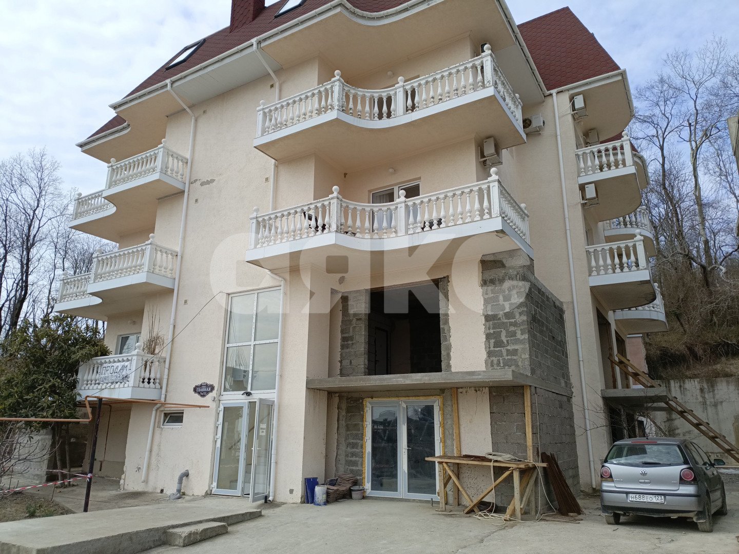 Фото №11: Студия 35 м² - Сочи, Лазаревский, п. Нижняя Беранда, ул. Главная, 7А/22