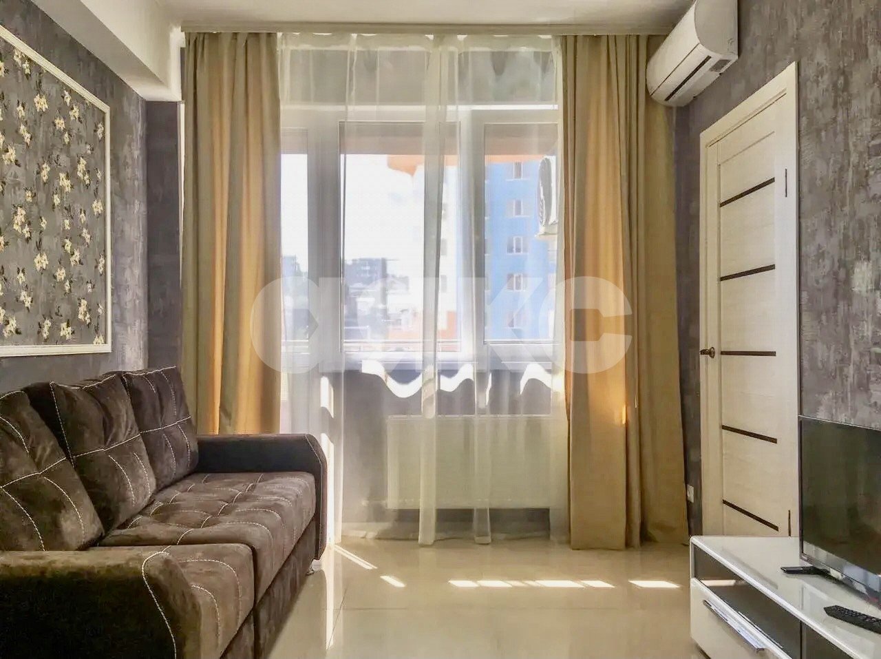 Фото №3: 1-комнатная квартира 30 м² - Сочи, Центральный, жилой комплекс Гармония, мкр. Мамайка, ул. Волжская, 34/2