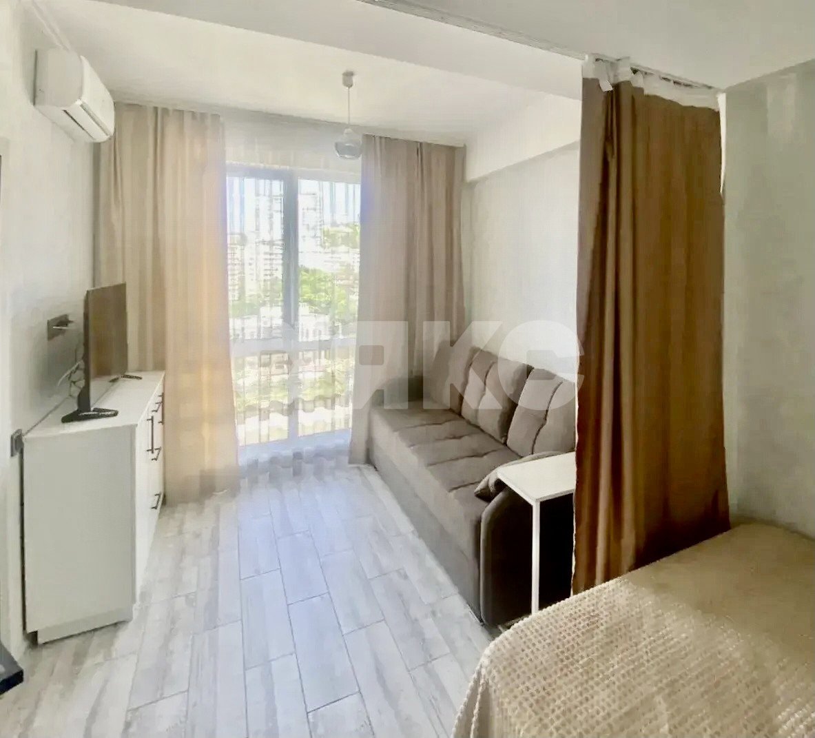 Фото №6: 1-комнатная квартира 31 м² - Сочи, Центральный, жилой комплекс Тихий Дон-2, мкр. Мамайка, ул. Волжская, 30/1