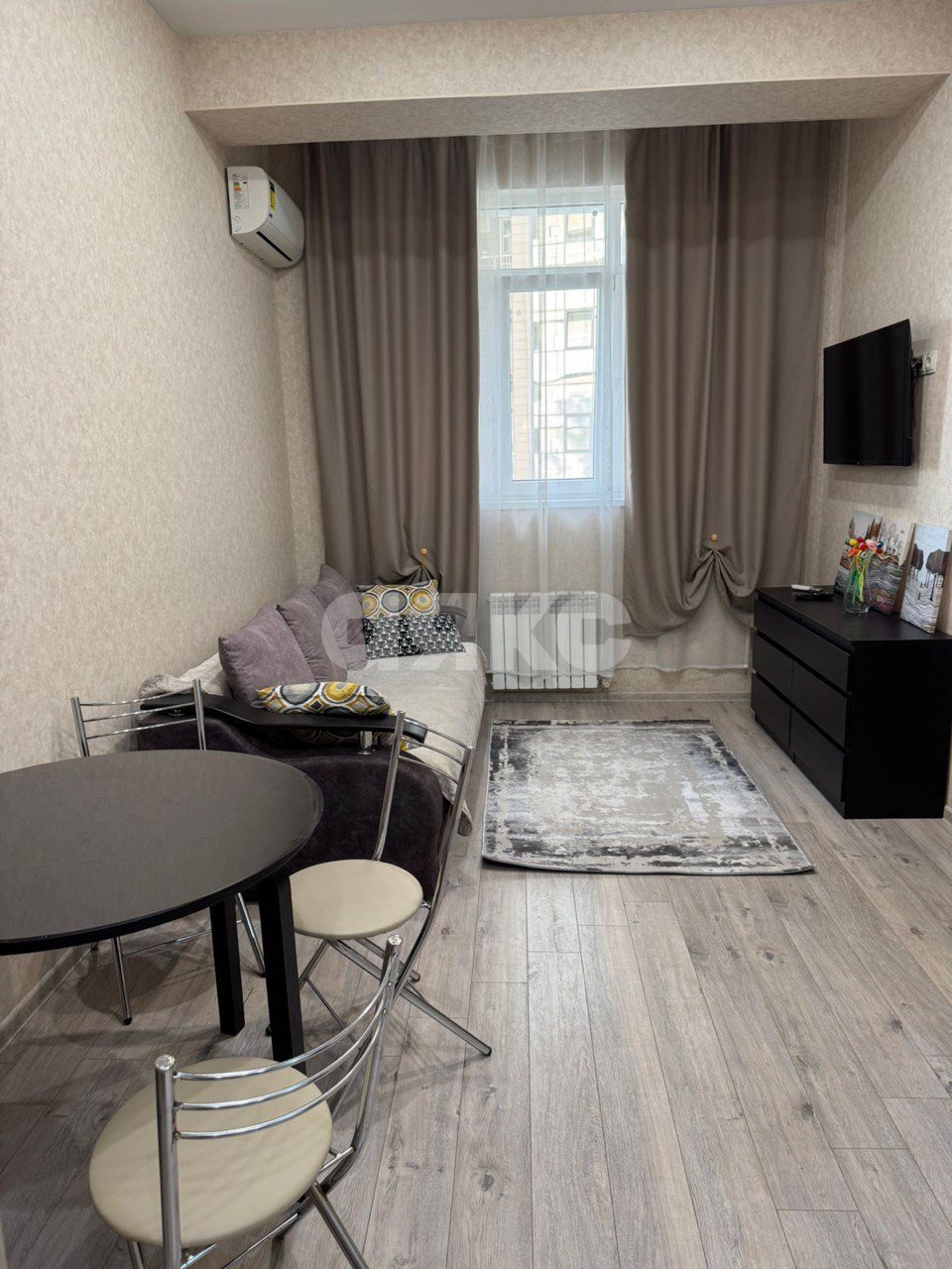 Фото №1: 1-комнатная квартира 35 м² - Сочи, Центральный, жилой комплекс Посейдон, мкр. Мамайка, ул. Крымская, 89