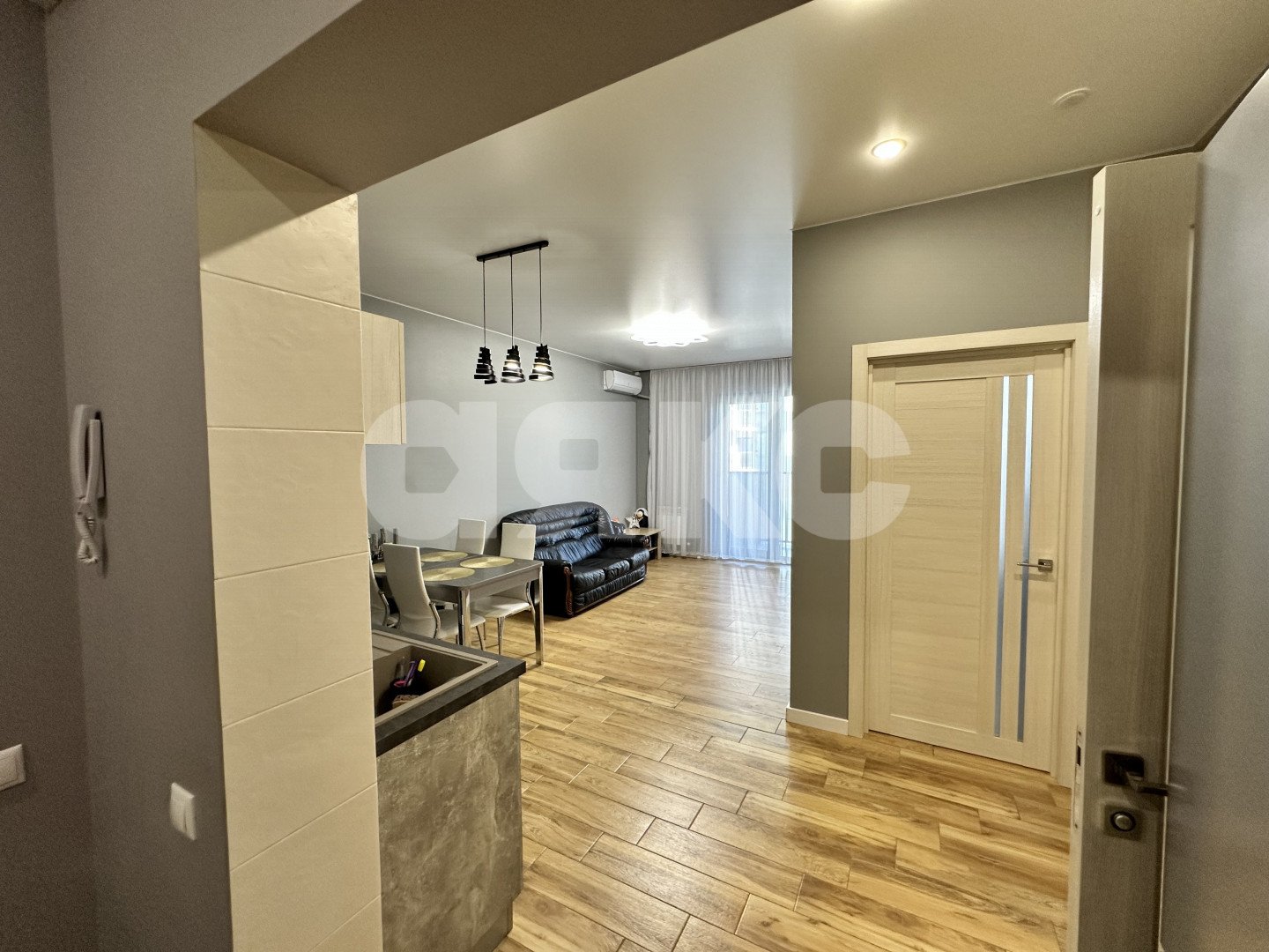 Фото №12: 1-комнатная квартира 53 м² - Сочи, Новый Сочи, р. Центральный, ул. Санаторная, 65/2