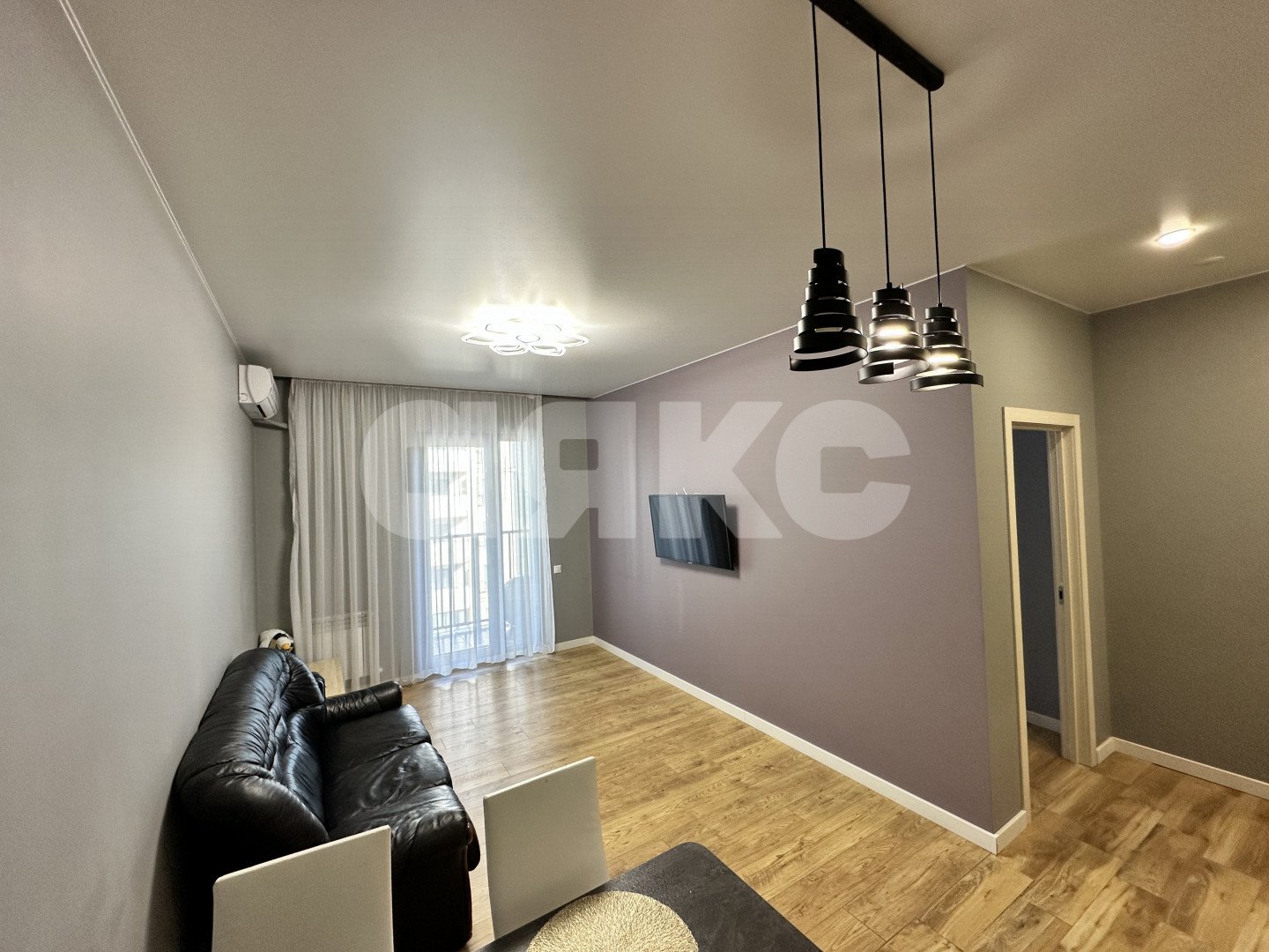 Фото №3: 1-комнатная квартира 53 м² - Сочи, Новый Сочи, р. Центральный, ул. Санаторная, 65/2