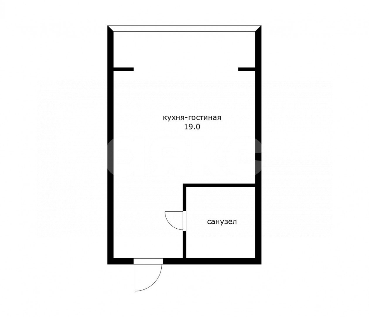 Фото №18: Студия 18 м² - Сочи, Центральный, мкр. Донская, ул. Пасечная, 43